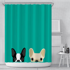 Waterproof Polyester Bathroom Curtain Shower Curtain - Mubimart -  