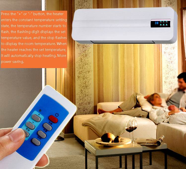 Waterproof Wall-mounted Heater, Household Heater Bathroom - Mubimart