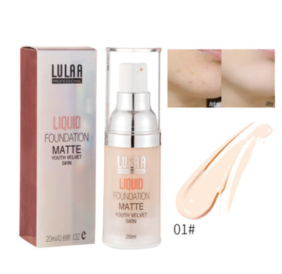 Waterproof matte liquid foundation - Mubimart -  