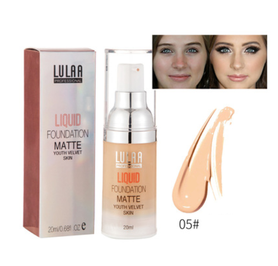 Waterproof matte liquid foundation - Mubimart -  