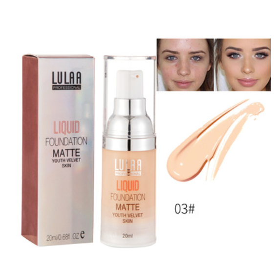 Waterproof matte liquid foundation - Mubimart -  