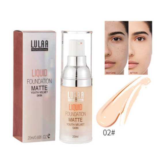 Waterproof matte liquid foundation - Mubimart -  