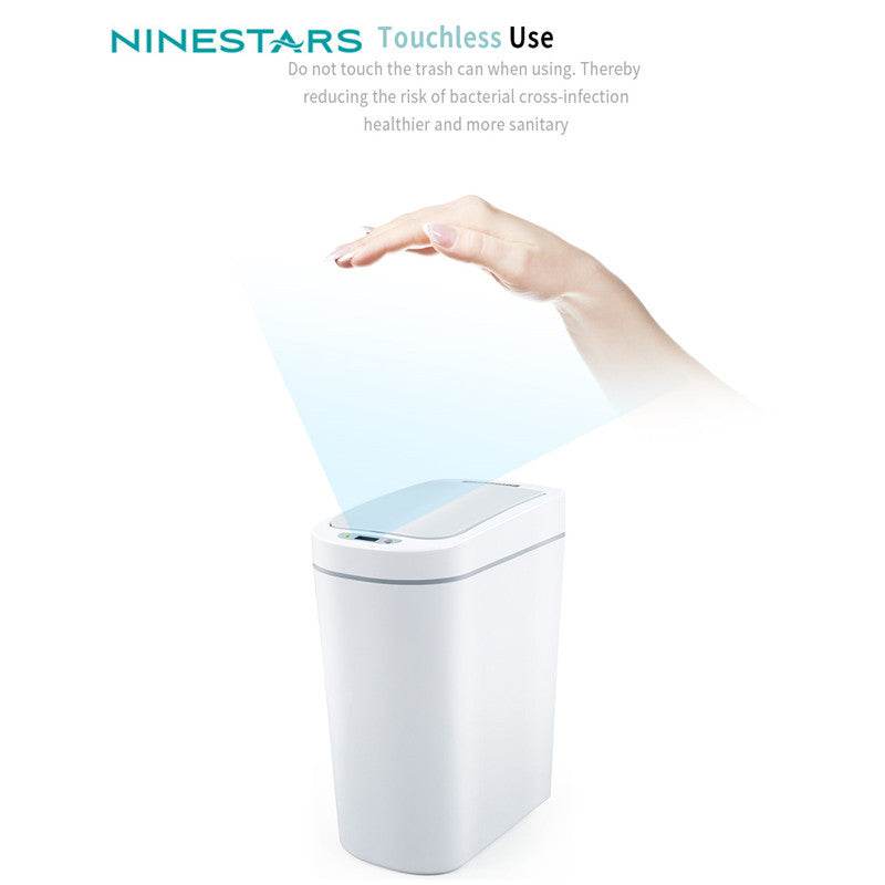 Waterproof smart sensor trash can - Mubimart