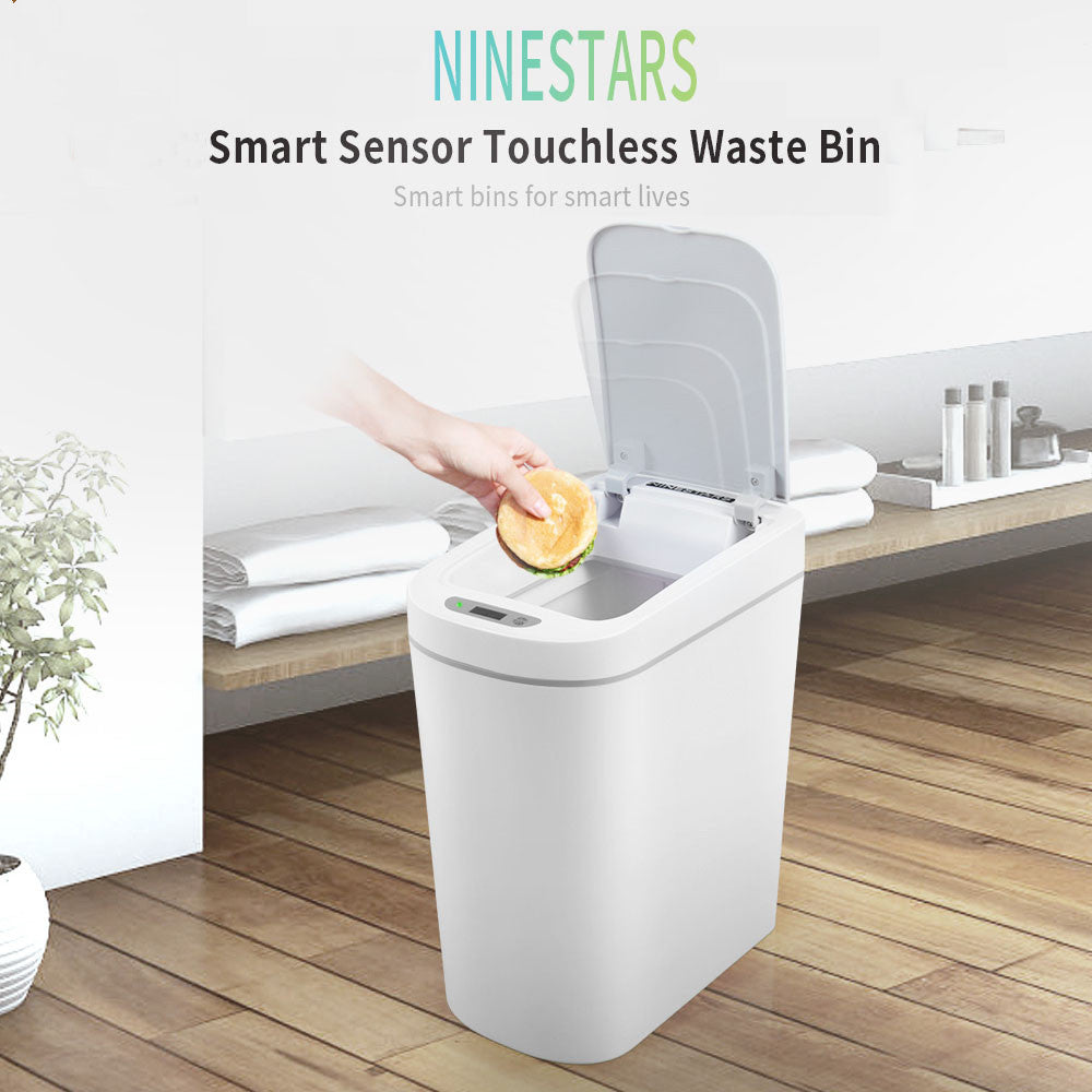 Waterproof smart sensor trash can - Mubimart - Trash can 