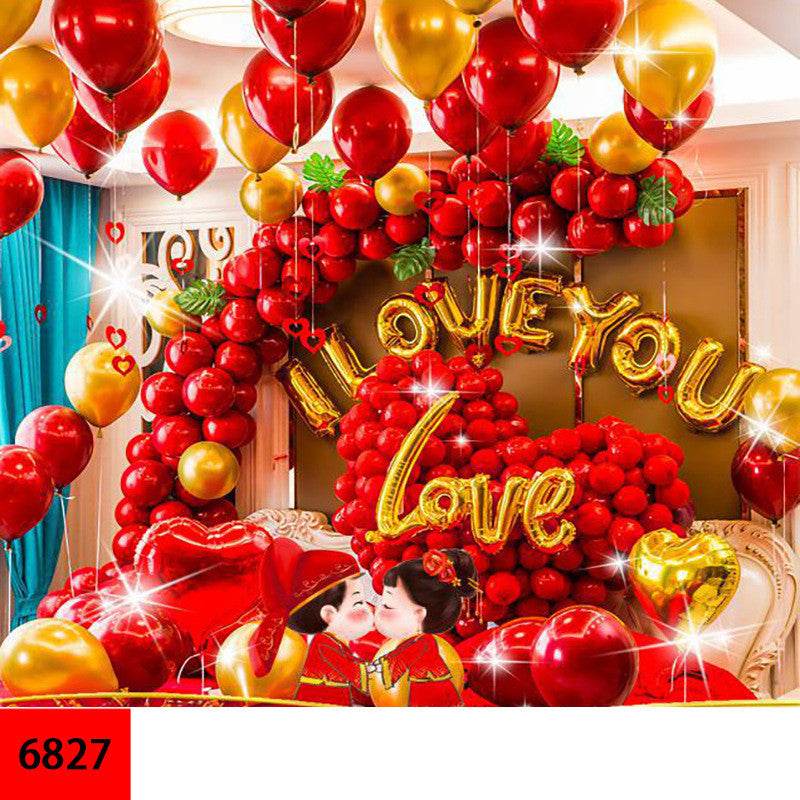 Wedding Balloon Set Wedding Room Decoration Party - Mubimart