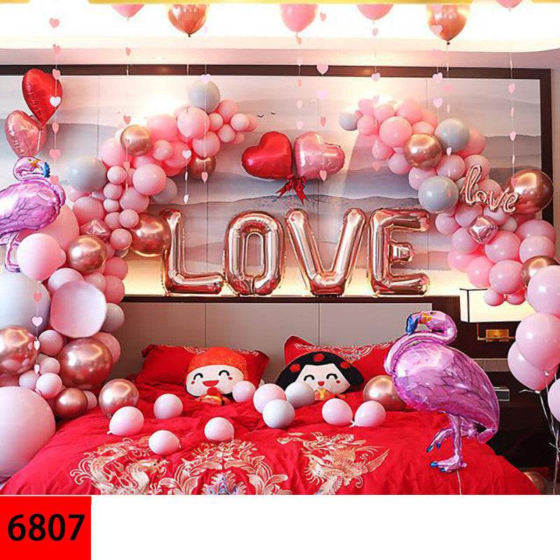 Wedding Balloon Set Wedding Room Decoration Party - Mubimart