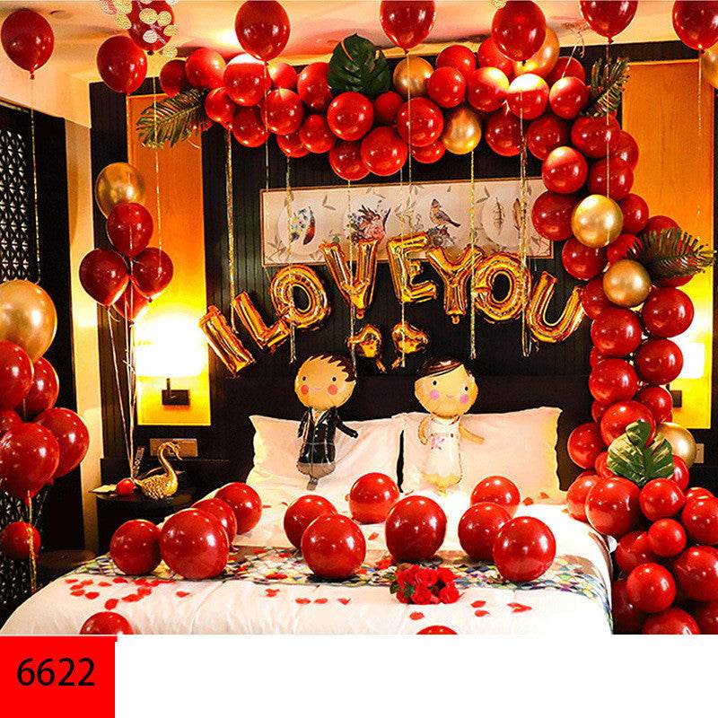 Wedding Balloon Set Wedding Room Decoration Party - Mubimart