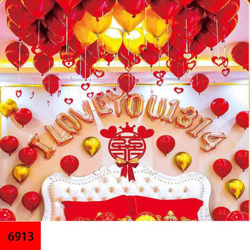 Wedding Balloon Set Wedding Room Decoration Party - Mubimart