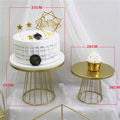 Wedding Dessert Counter Cake Display Stand - Mubimart