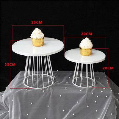 Wedding Dessert Counter Cake Display Stand - Mubimart