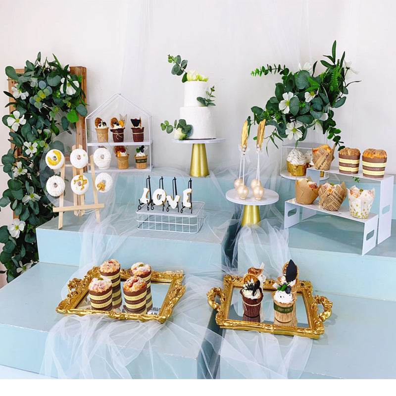 Wedding Dessert Counter Cake Display Stand - Mubimart