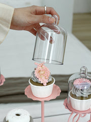 Wedding Dessert Table Pink Cake Stand - Mubimart - Cake Stand 