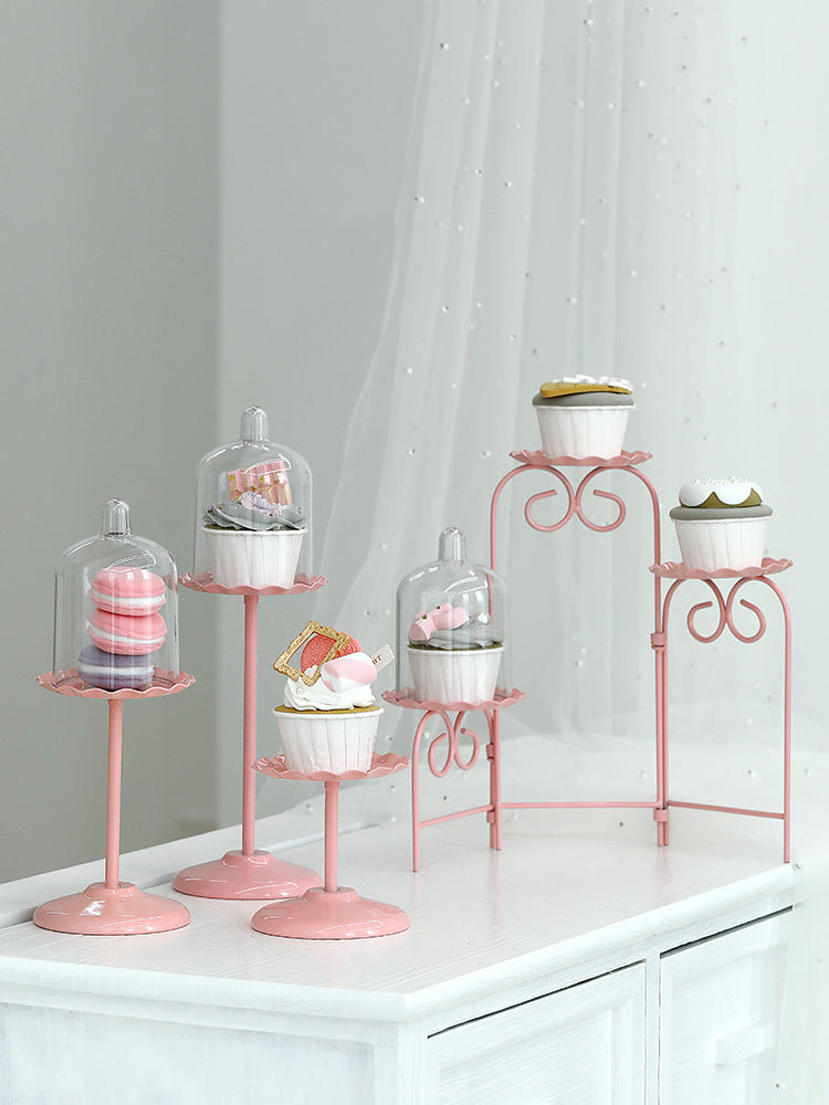 Wedding Dessert Table Pink Cake Stand - Mubimart -  