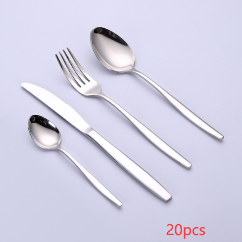 Western Cutlery Knife, Fork And Spoon Set Mubimart