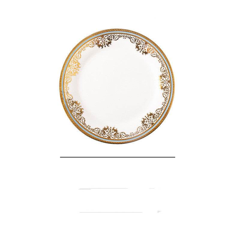 Western Food Plate, Pasta Plate, Flat Plate - Mubimart