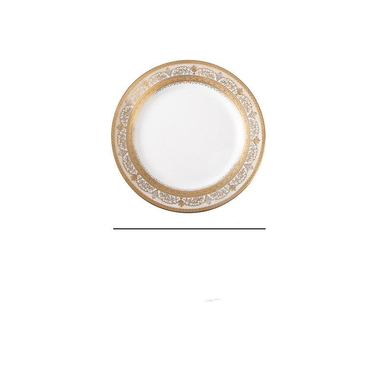 Western Food Plate, Pasta Plate, Flat Plate - Mubimart -  