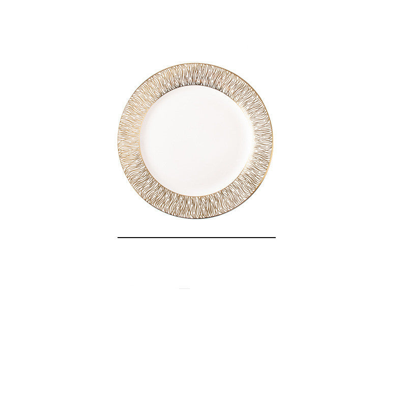 Western Food Plate, Pasta Plate, Flat Plate - Mubimart -  