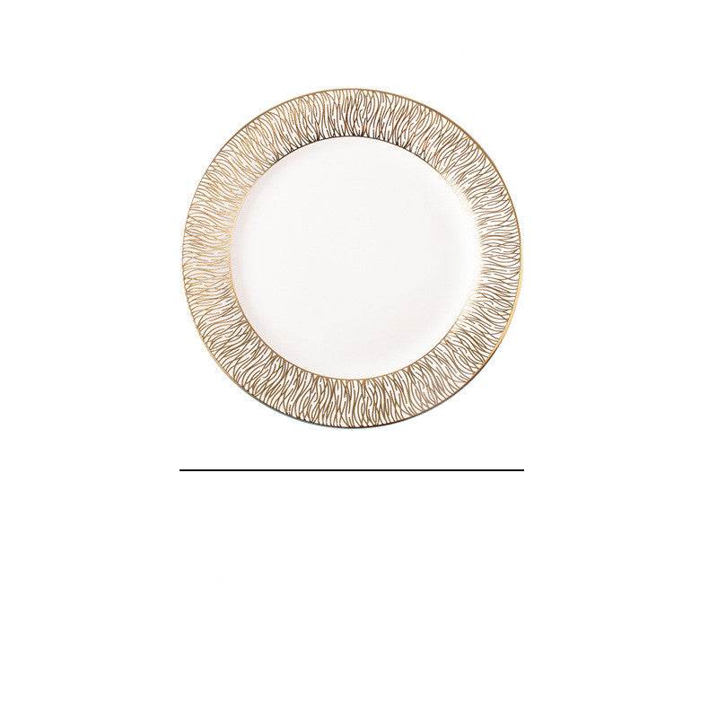 Western Food Plate, Pasta Plate, Flat Plate - Mubimart