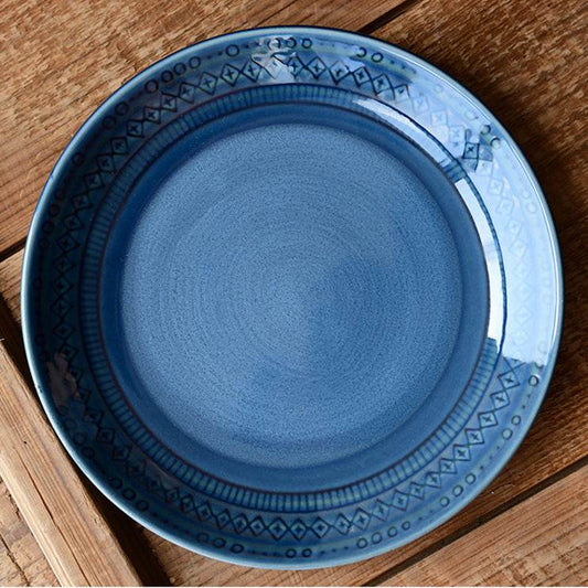 Western food plate steak plate dessert dessert plate - Mubimart