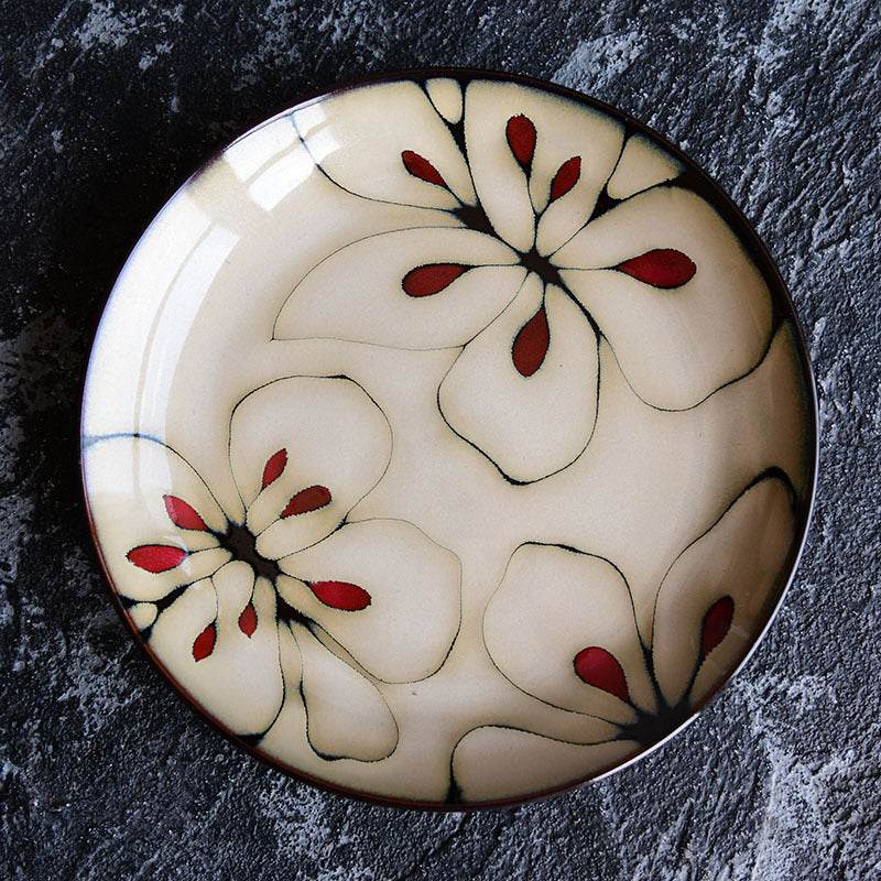 Western food plate steak plate dessert dessert plate - Mubimart