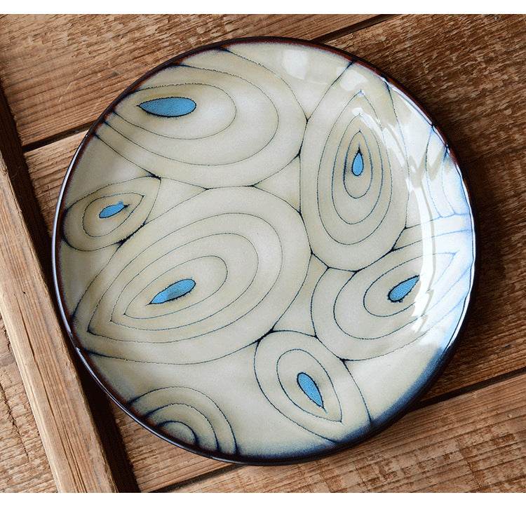 Western food plate steak plate dessert dessert plate - Mubimart