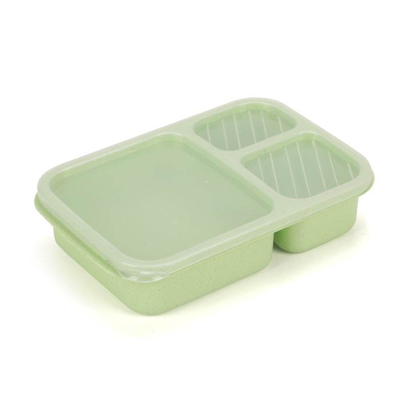 Wheat Straw Separated Bento Box - Mubimart