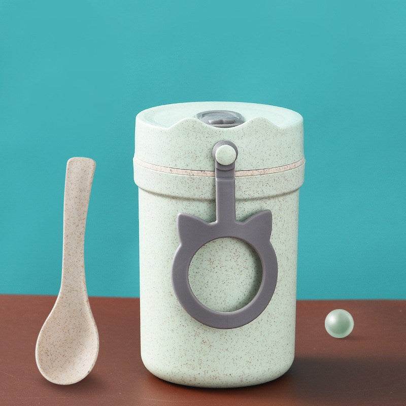 Wheat straw bento box - Mubimart