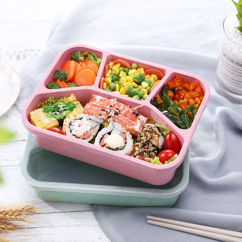 Wheat straw bento box - Mubimart -  