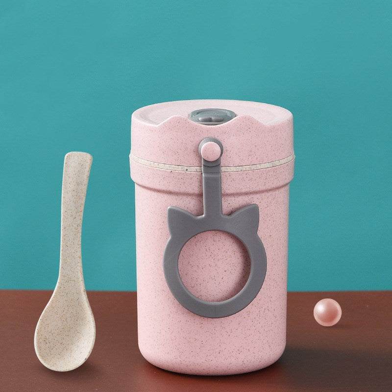 Wheat straw bento box - Mubimart