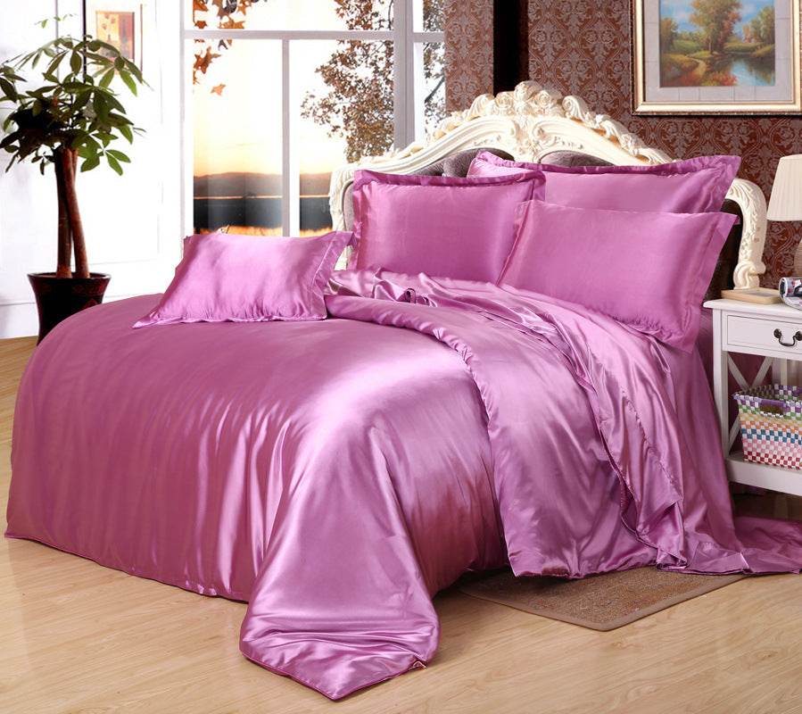 White Black Bedding Sets King Double Size PLA Cool Fiber Summer Used Single Bed Sheet Luxury Bedding Kit Duvet Cover Set - Mubimart