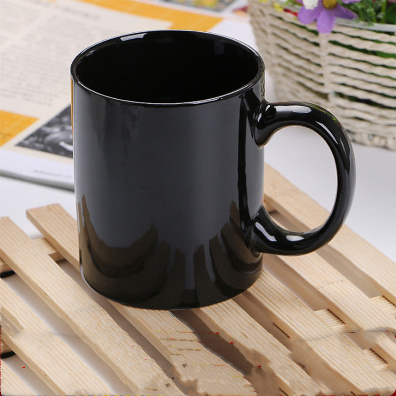 White Glossy Coffee Mug - Mubimart -  