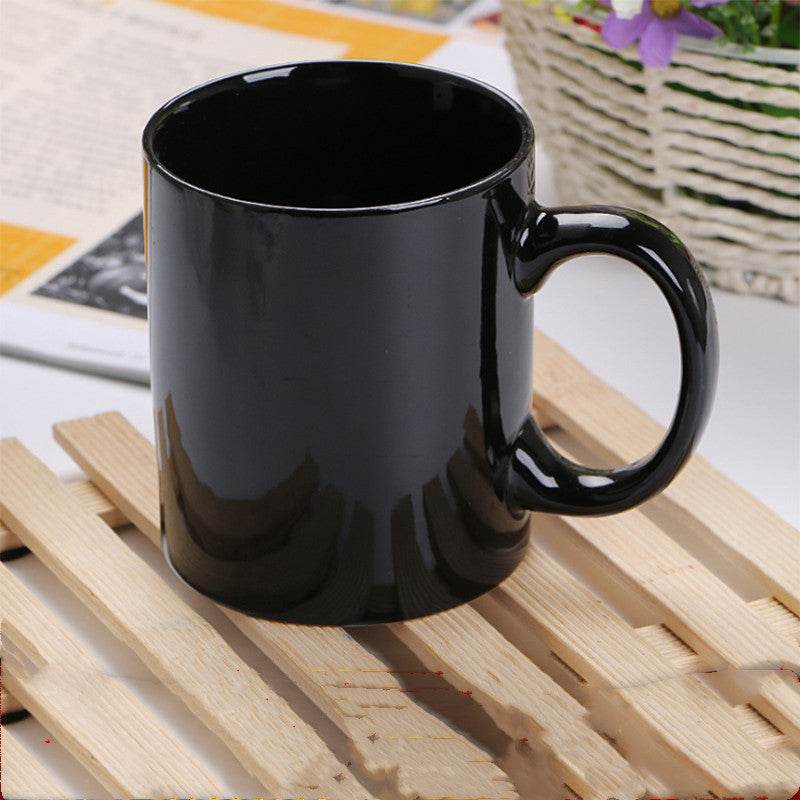 White Glossy Coffee Mug - Mubimart