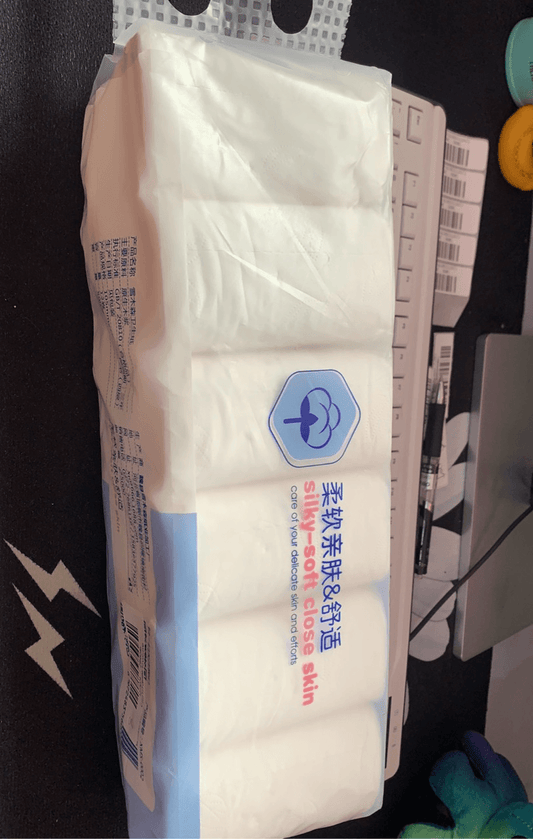 White toilet paper for household use - Mubimart