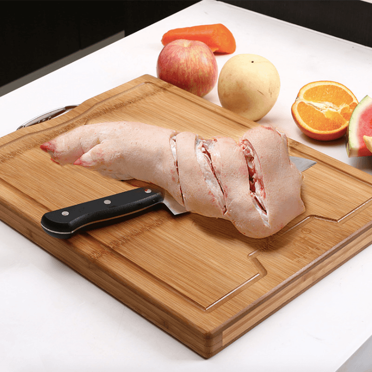 Whole bamboo bamboo carbonization process cutting board cutting board - Mubimart