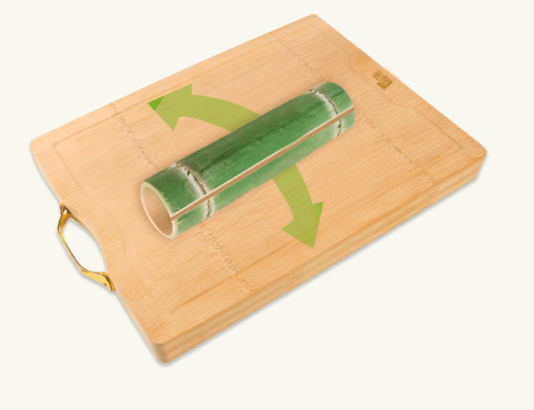 Whole bamboo bamboo carbonization process cutting board cutting board - Mubimart