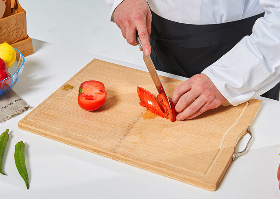 Whole bamboo bamboo carbonization process cutting board cutting board - Mubimart -  