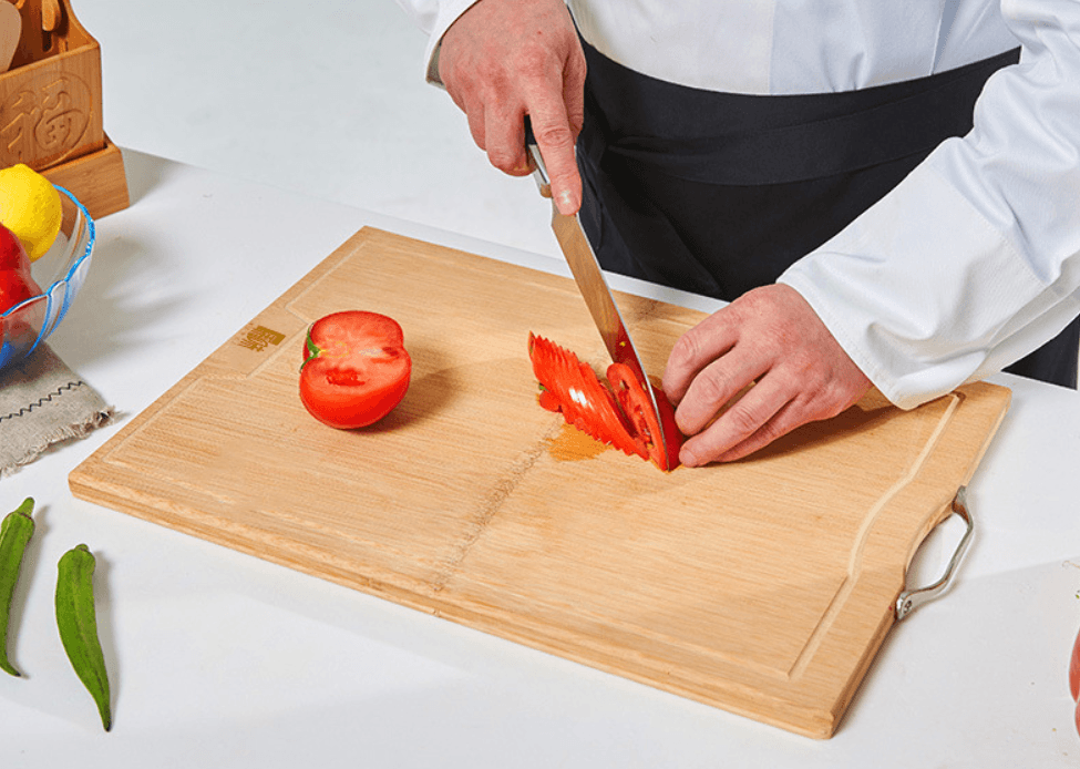 Whole bamboo bamboo carbonization process cutting board cutting board - Mubimart