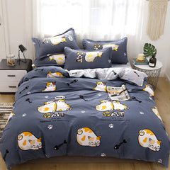 Wholesale Aloe Cotton Student Four Sets Of Bedding Four Sets - Mubimart - Bedding Set 