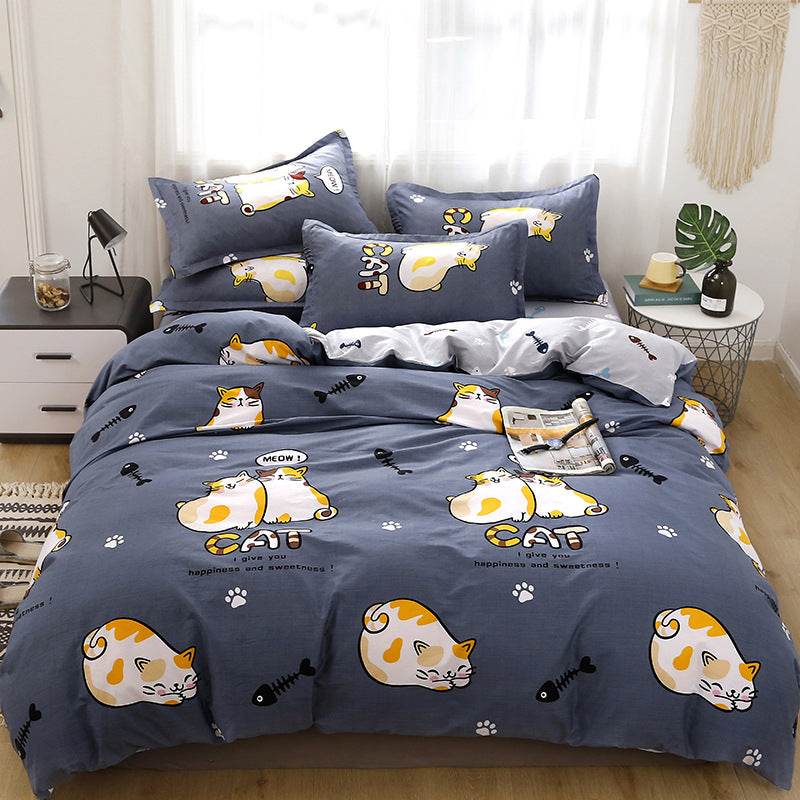 Wholesale Aloe Cotton Student Four Sets Of Bedding Four Sets - Mubimart