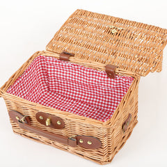 Wicker Storage Box Picnic Picnic Basket - Mubimart -  