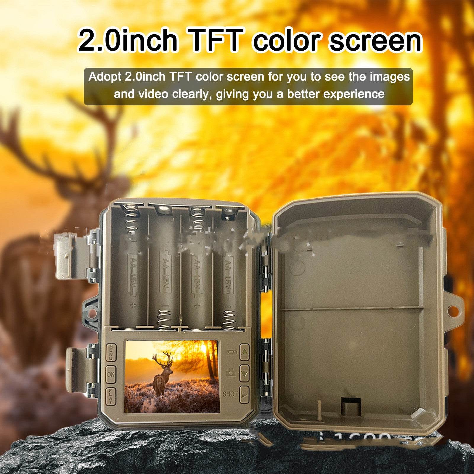 Wildlife Hunt Prevention HD DL005 Camera Security Monitoring Infrared Night Vision - Mubimart