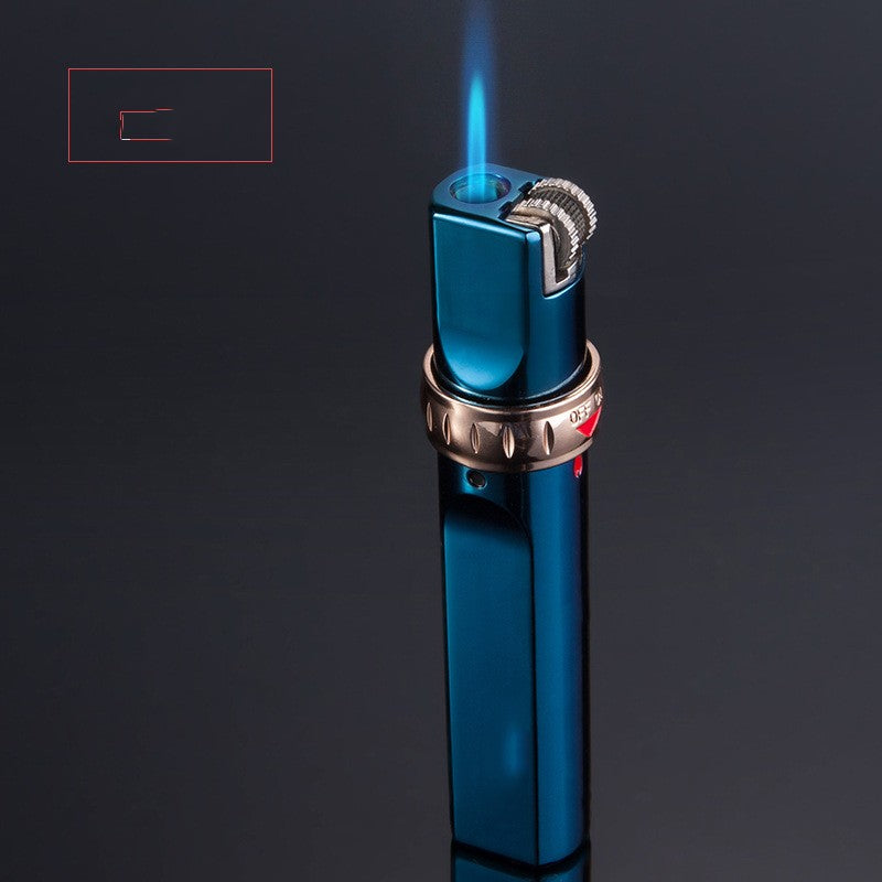 Windproof Lighter Personalized Grinding Wheel Vintage Cigar Lighter - Mubimart -  