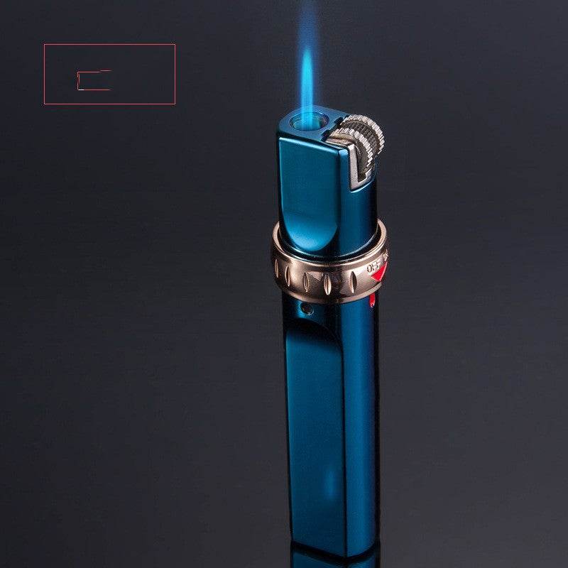 Windproof Lighter Personalized Grinding Wheel Vintage Cigar Lighter - Mubimart
