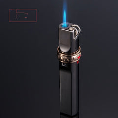 Windproof Lighter Personalized Grinding Wheel Vintage Cigar Lighter - Mubimart -  