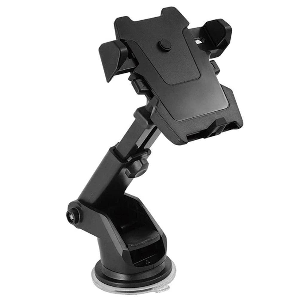Windshield Car Phone Holder Universal in Car Cellphone Holder Stand Adjustable Phone Suction Cup Holder Car Mount Phone Stand - Mubimart