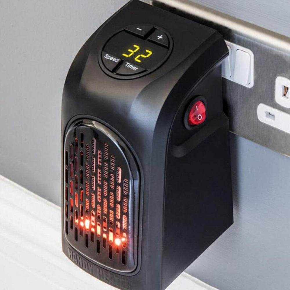 Winter Air Heater Fan Heater Electric Home Heaters Mini Room Air Wall Heater Ceramic Heating Warmer Fan For Home Office Camping - Mubimart