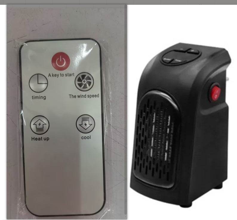 Winter Air Heater Fan Heater Electric Home Heaters Mini Room Air Wall Heater Ceramic Heating Warmer Fan For Home Office Camping - Mubimart