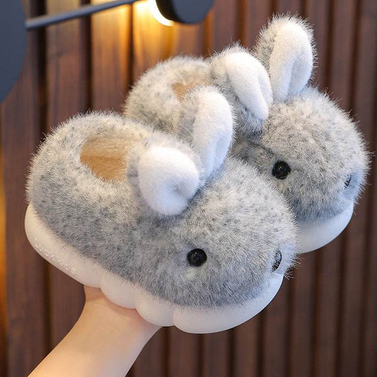 Winter Children Cotton Slippers Boys And Girls - Mubimart