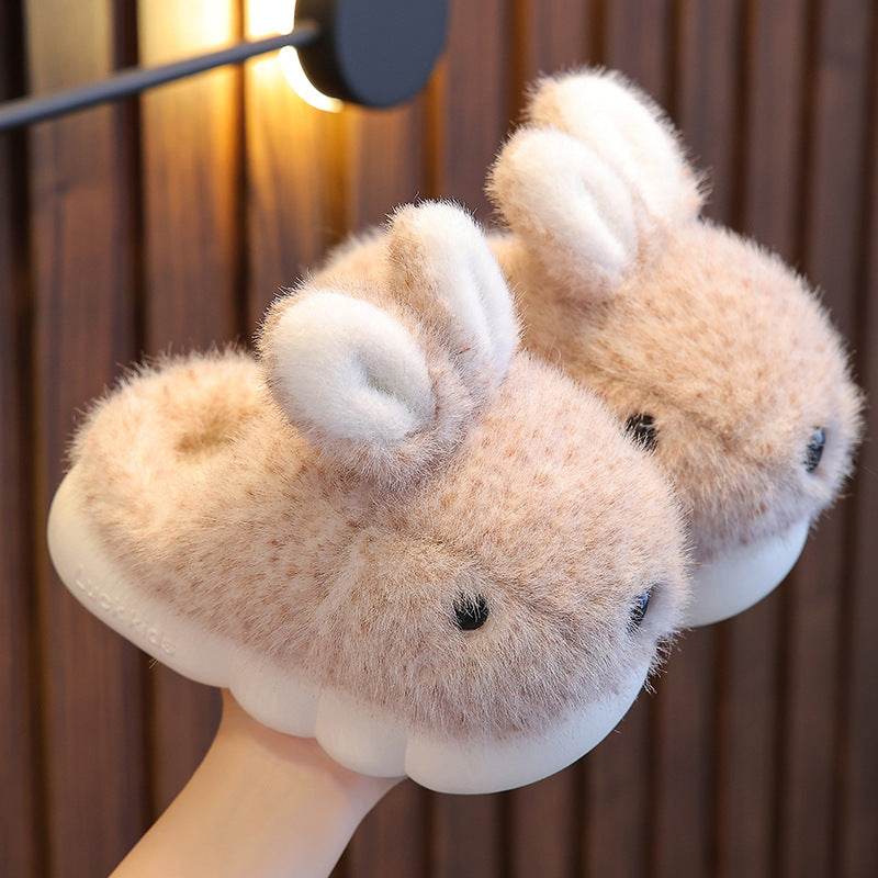Winter Children Cotton Slippers Boys And Girls - Mubimart