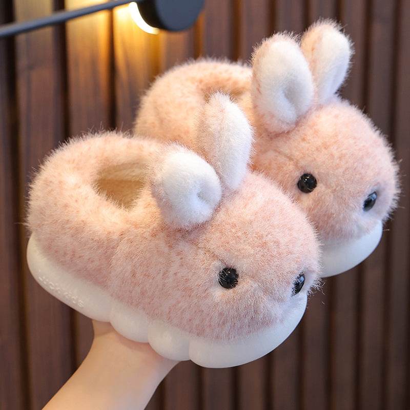 Winter Children Cotton Slippers Boys And Girls - Mubimart